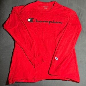 Red Champions Long sleeve Shirt